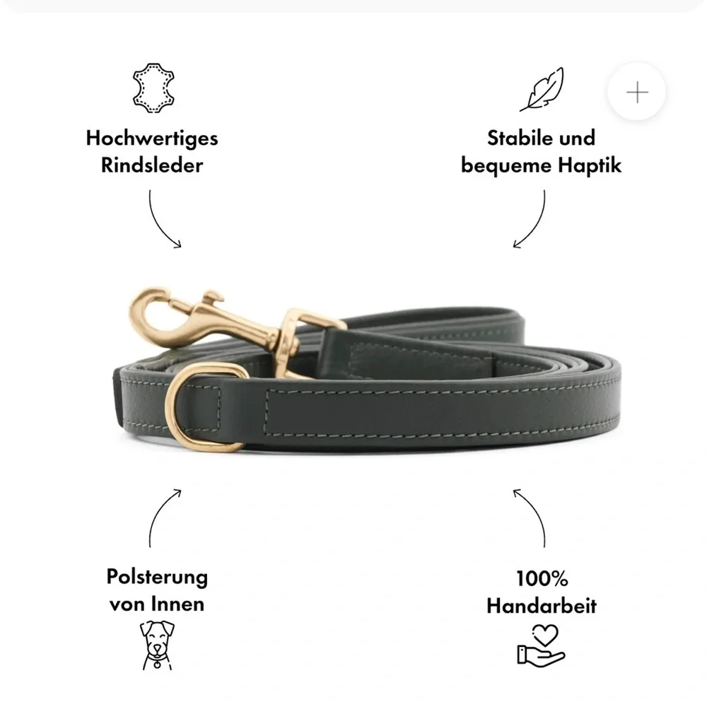 WILLIAM WALKER LEASH LEATHER